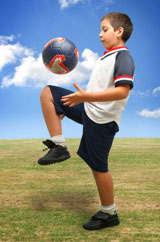 Programa de fútbol para niños y niñas de todas las edades
