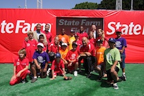 State Farm patrocina clínica de béisbol con Carl Ripken Jr. y Jennie Finch para niños de los Boys & Girls Clubs de Orange County