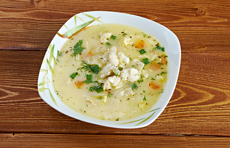 Resultado de imagen de SOPA DE PESCADO CON LECHE DE COCO