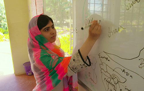 Malala promueve la educacion para las ninas