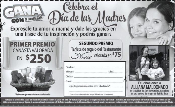 contest dia de la madre byn