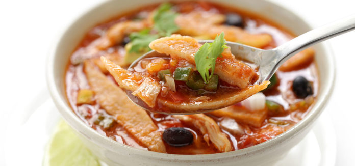 sopa de tortilla