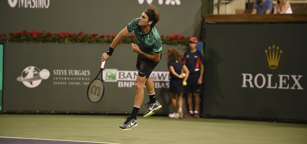 Roger Federer arranca como favorito en Indian Wells
