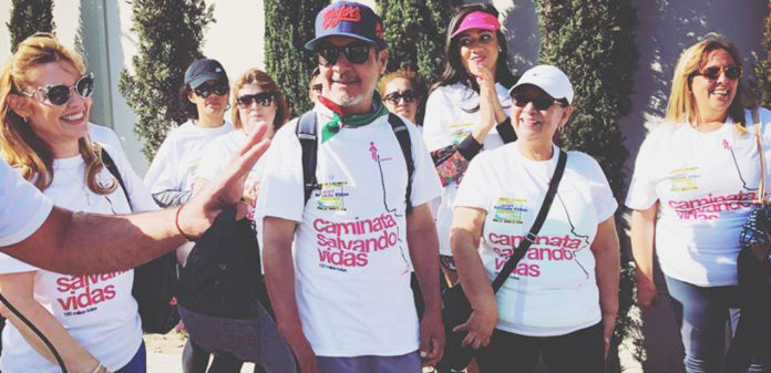 Santiago Nieto listo para la caminata