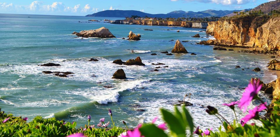 Pismo Beach está ubicada en la costa central de California.