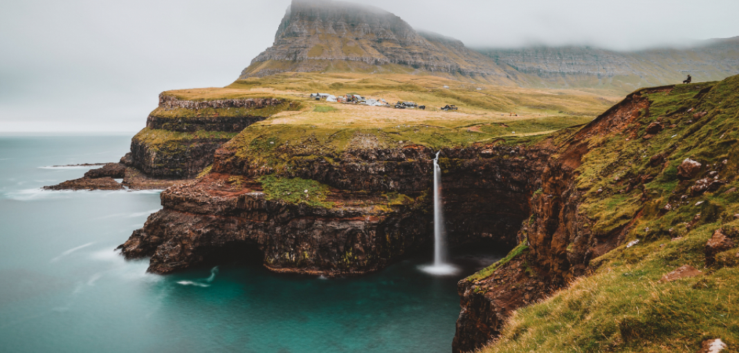 Vista panorámica de las Islas Faroe