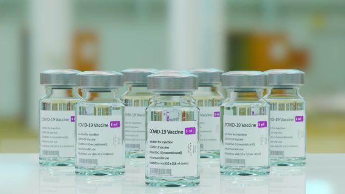 frascos de vacuna del covid