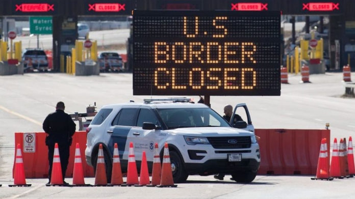 Frontera cerrada hasta octubre 21