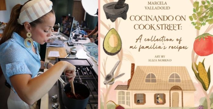 Cocinando on Cook Street el libro bilingüe para niños de cocina de Marcela Valladolid