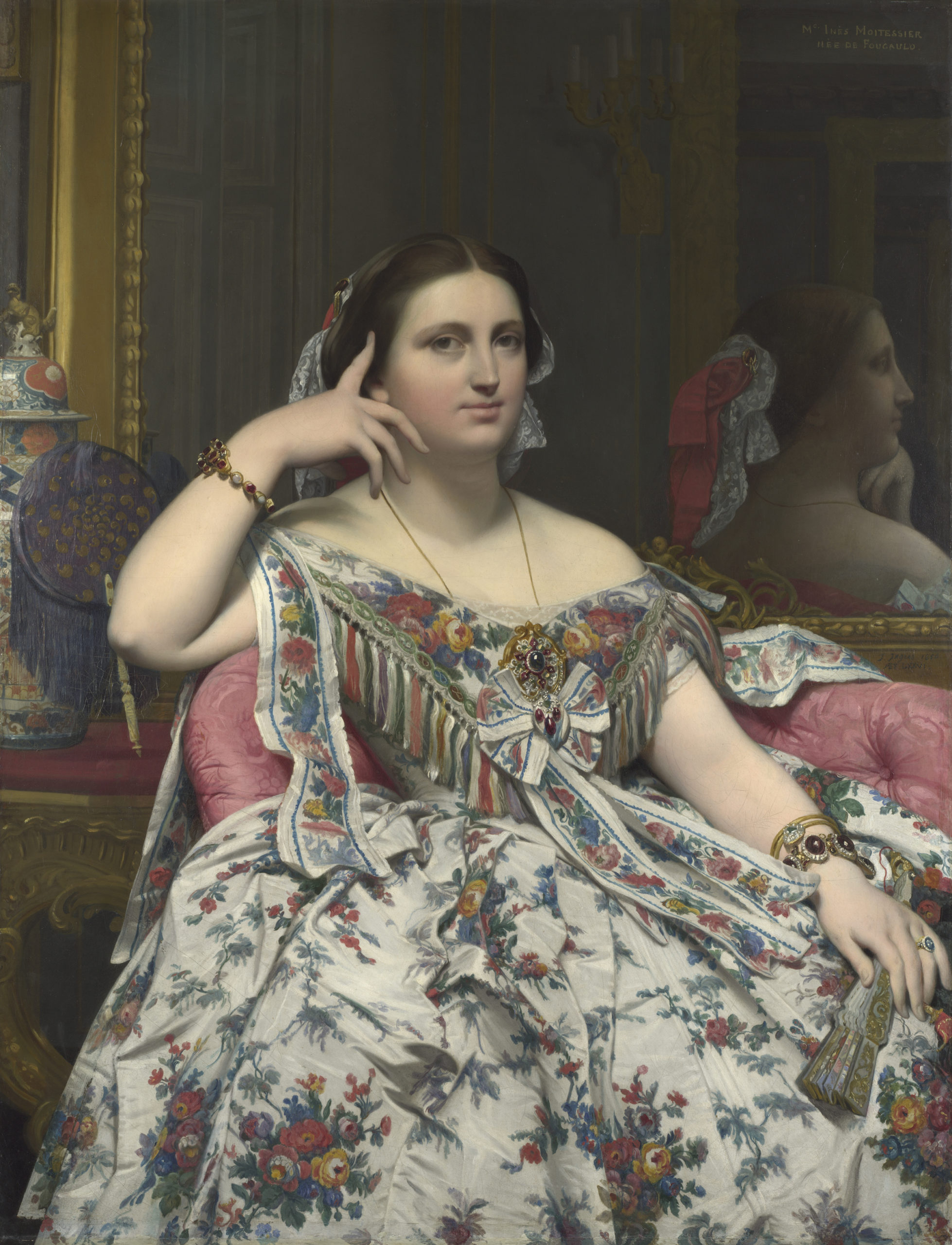 Madame Moitessier, pintura de Ingres