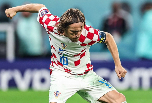 Luka Modric fue clave en el esquema de Croacia.