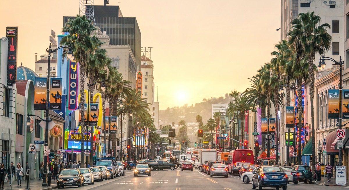 Calles de Hollywood en California