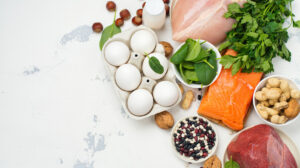 comida rica en proteína